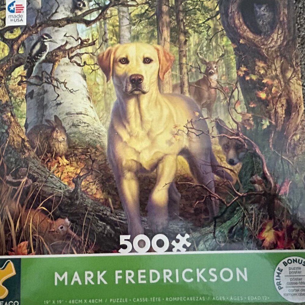 Yellow Lab Puzzle